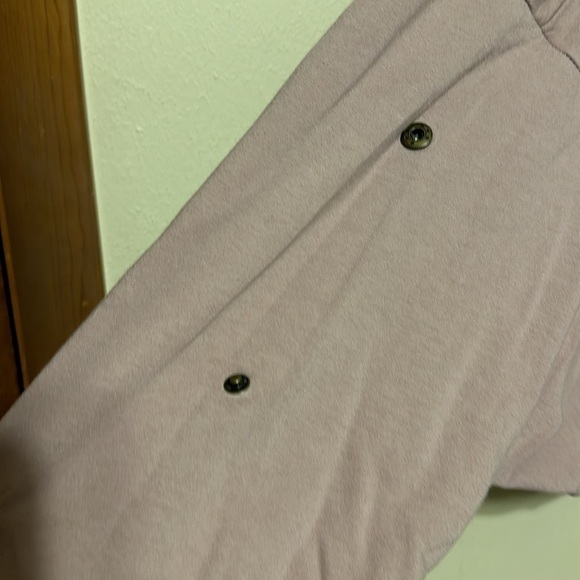 YFB YOUNG FABULOUS and BROKE Soft Fleece Dolman Sleeve‎ Mauve Hoodie - Picture 4 of 8